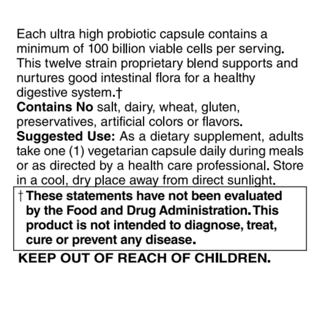 Probiotic - 100 Billion