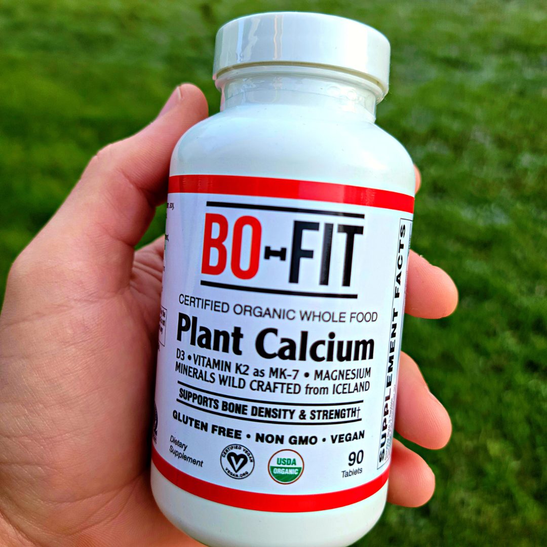 Bone Density Support - Whole Food Organic Plant Calcium