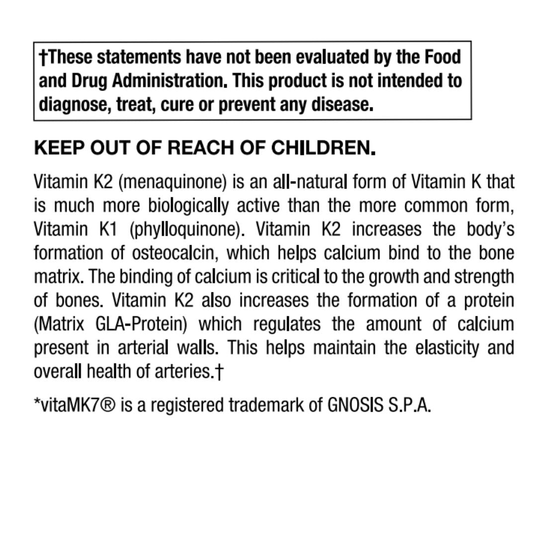 Vitamin D3+K2