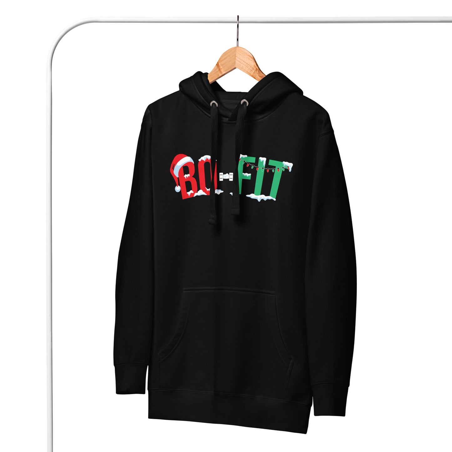 Unisex Hoodie | Christmas at Bo-Fit