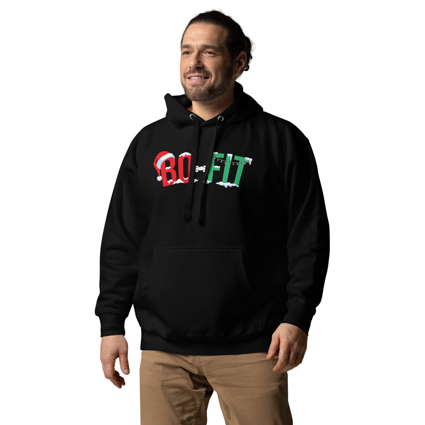 Unisex Hoodie | Christmas at Bo-Fit