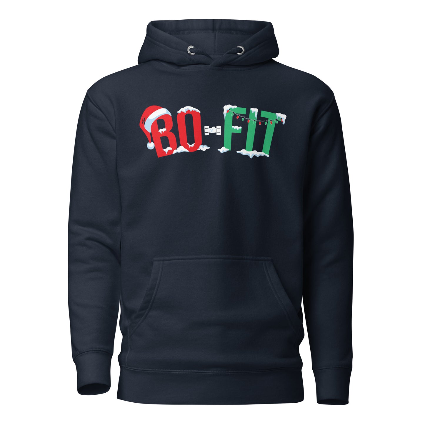 Unisex Hoodie | Christmas at Bo-Fit
