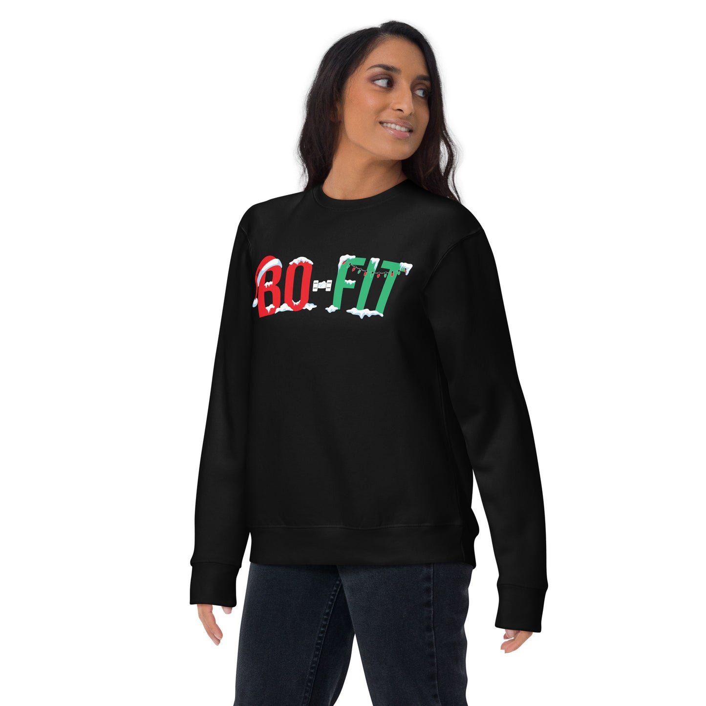 Unisex Premium Sweatshirt | Christmas at Bo-Fit
