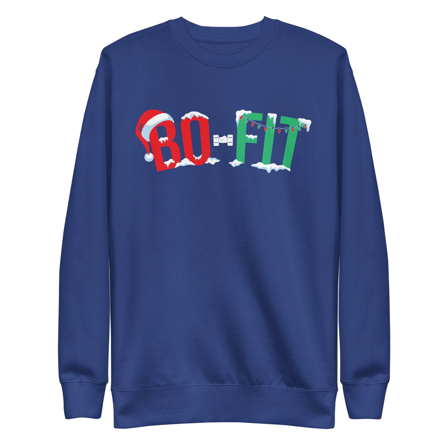 Unisex Premium Sweatshirt | Christmas at Bo-Fit
