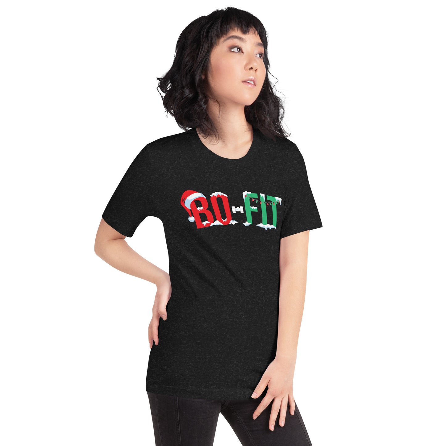 Unisex t-shirt | Christmas at Bo-Fit