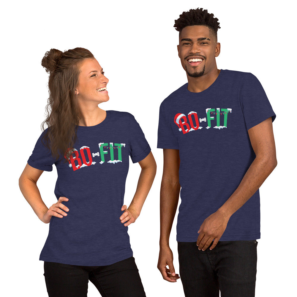 Unisex t-shirt | Christmas at Bo-Fit