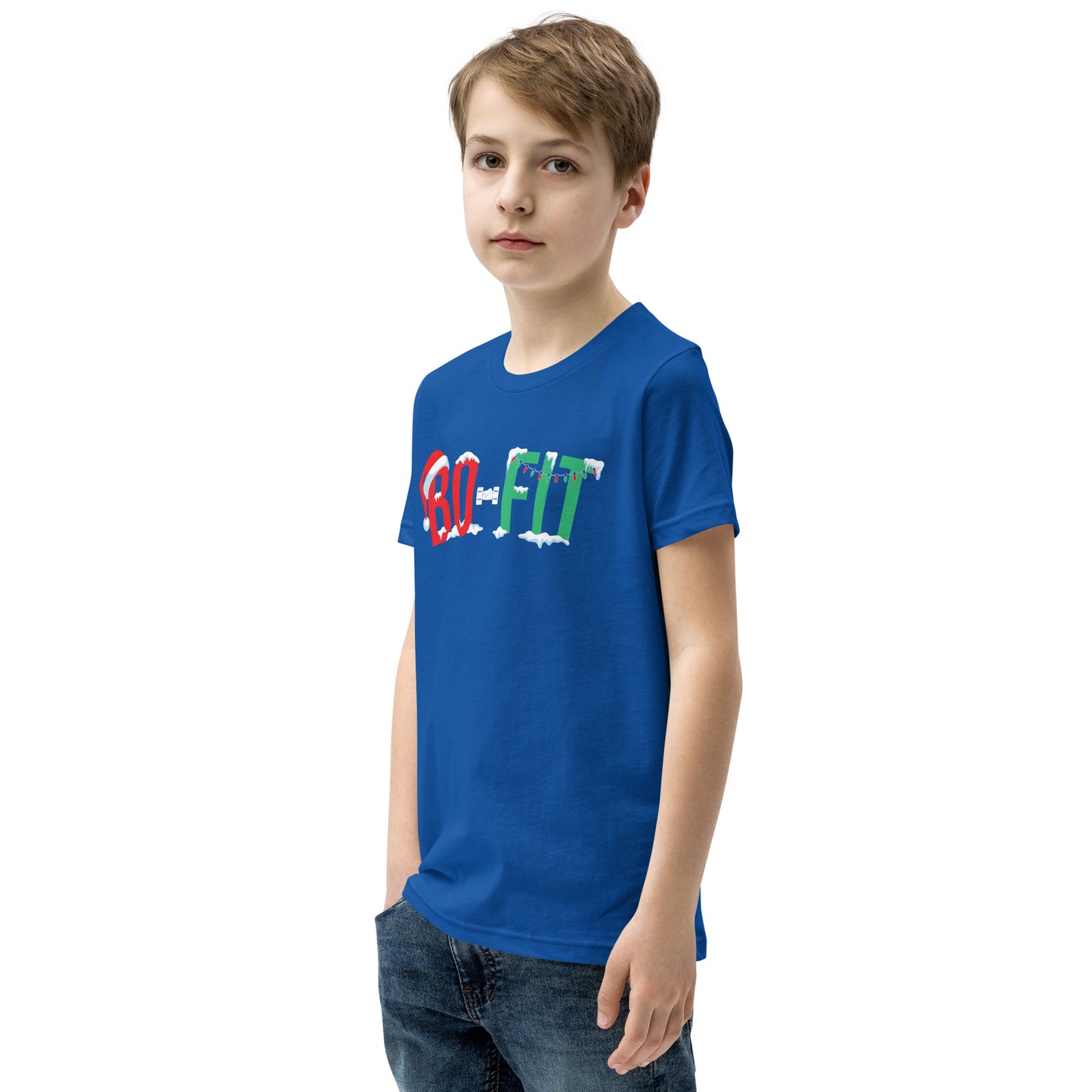 Youth Short Sleeve T-Shirt | Christmas at Bo-Fit