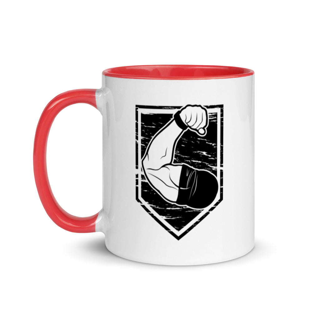 Logo red Mug with Color Inside