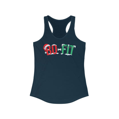 Bo-Fit Christmas Athletic Tank for Women