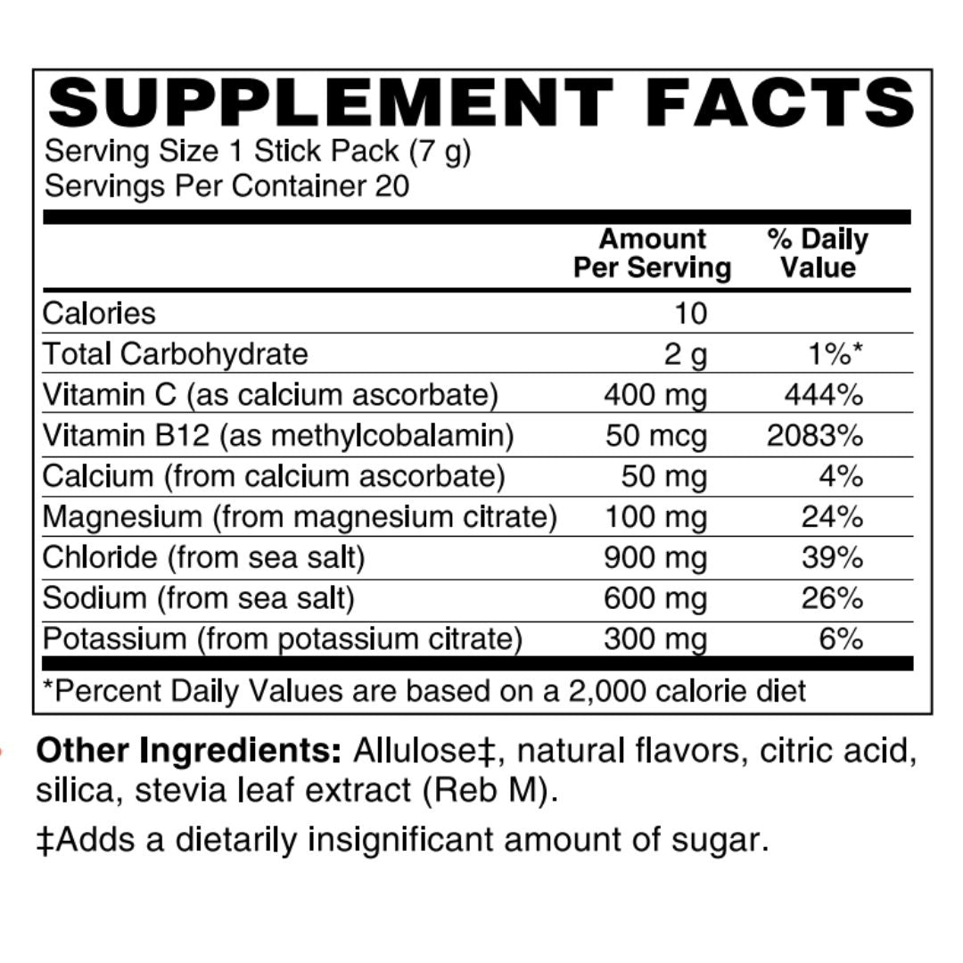Hydrate - Electrolytes (White Peach)