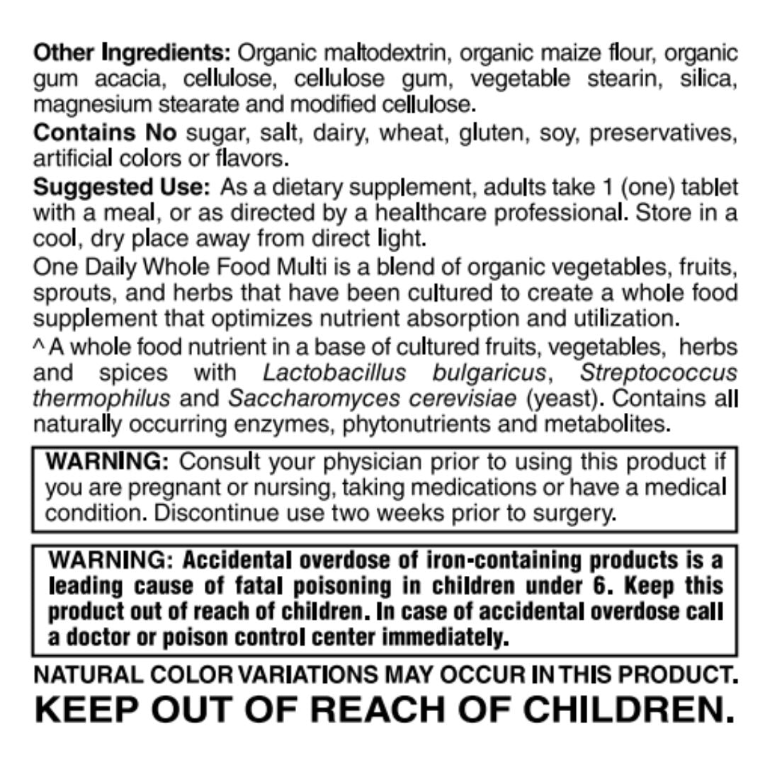 One Daily - Whole Food Multivitamin