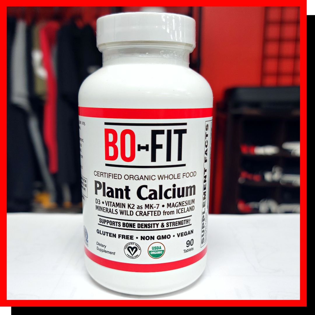 Bone Density Support - Whole Food Organic Plant Calcium