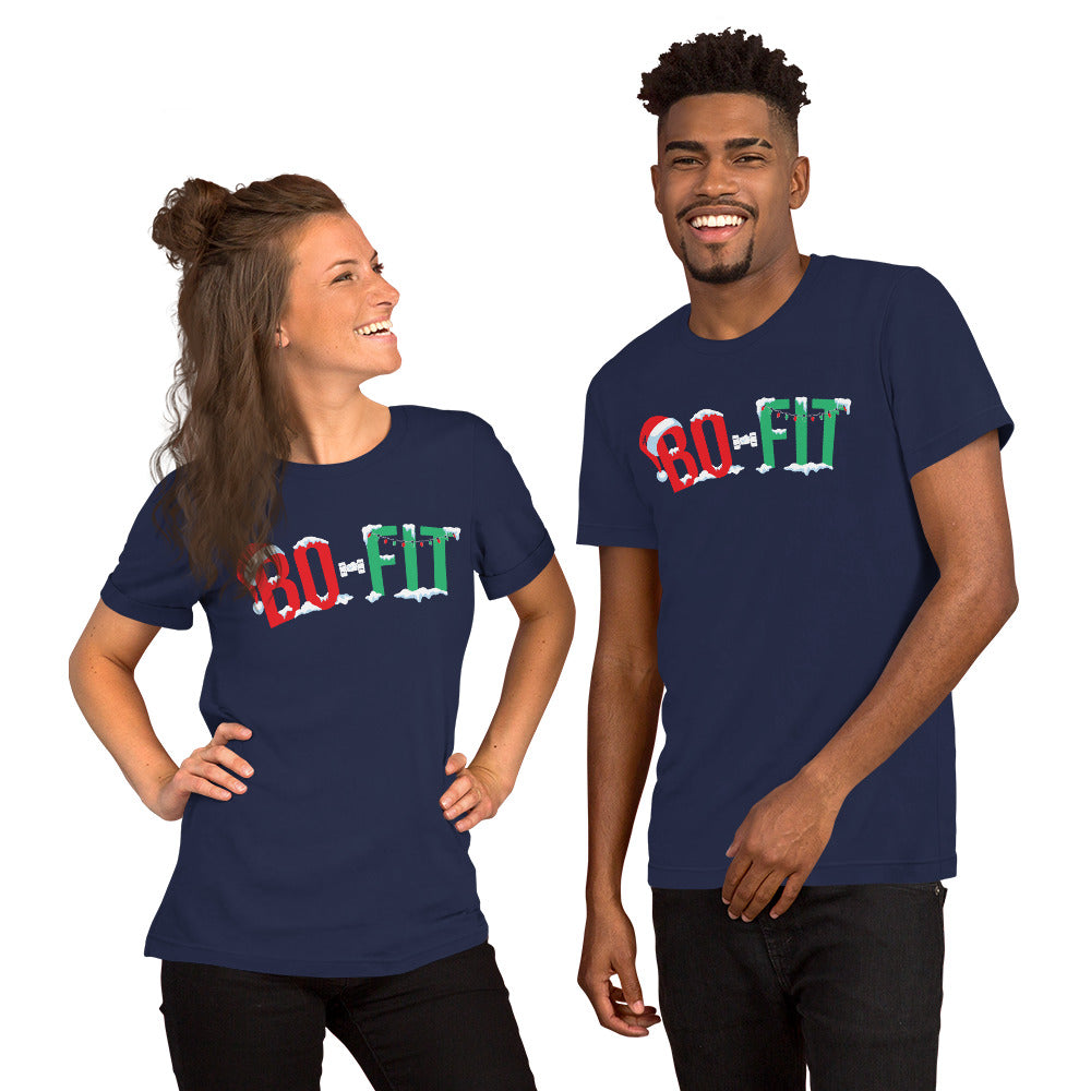 Unisex t-shirt | Christmas at Bo-Fit