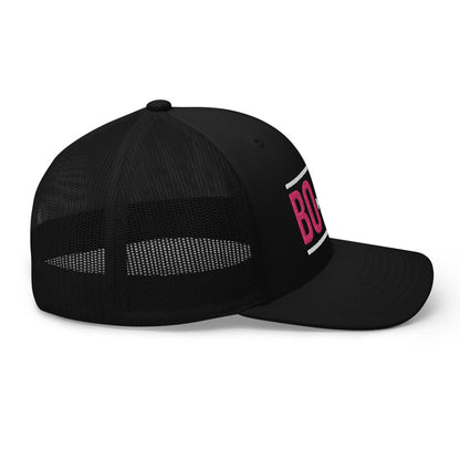 Pink Logo Trucker Cap